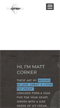 Mobile Screenshot of mattcorker.com